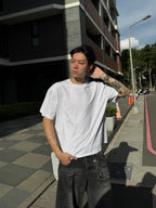 【ALIFE MADE】涼感BOXY吸濕排汗 肩雙層裁片短T