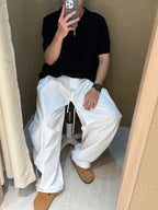尼龍貴氣彎刀褲