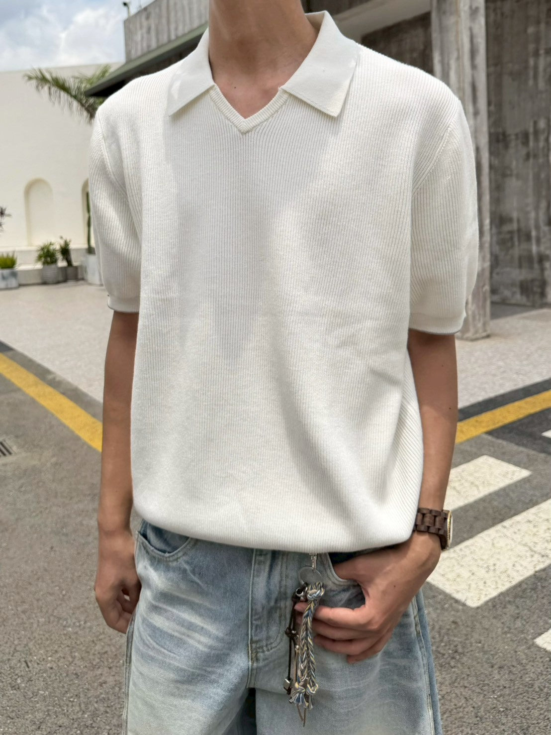重磅老錢針織POLO
