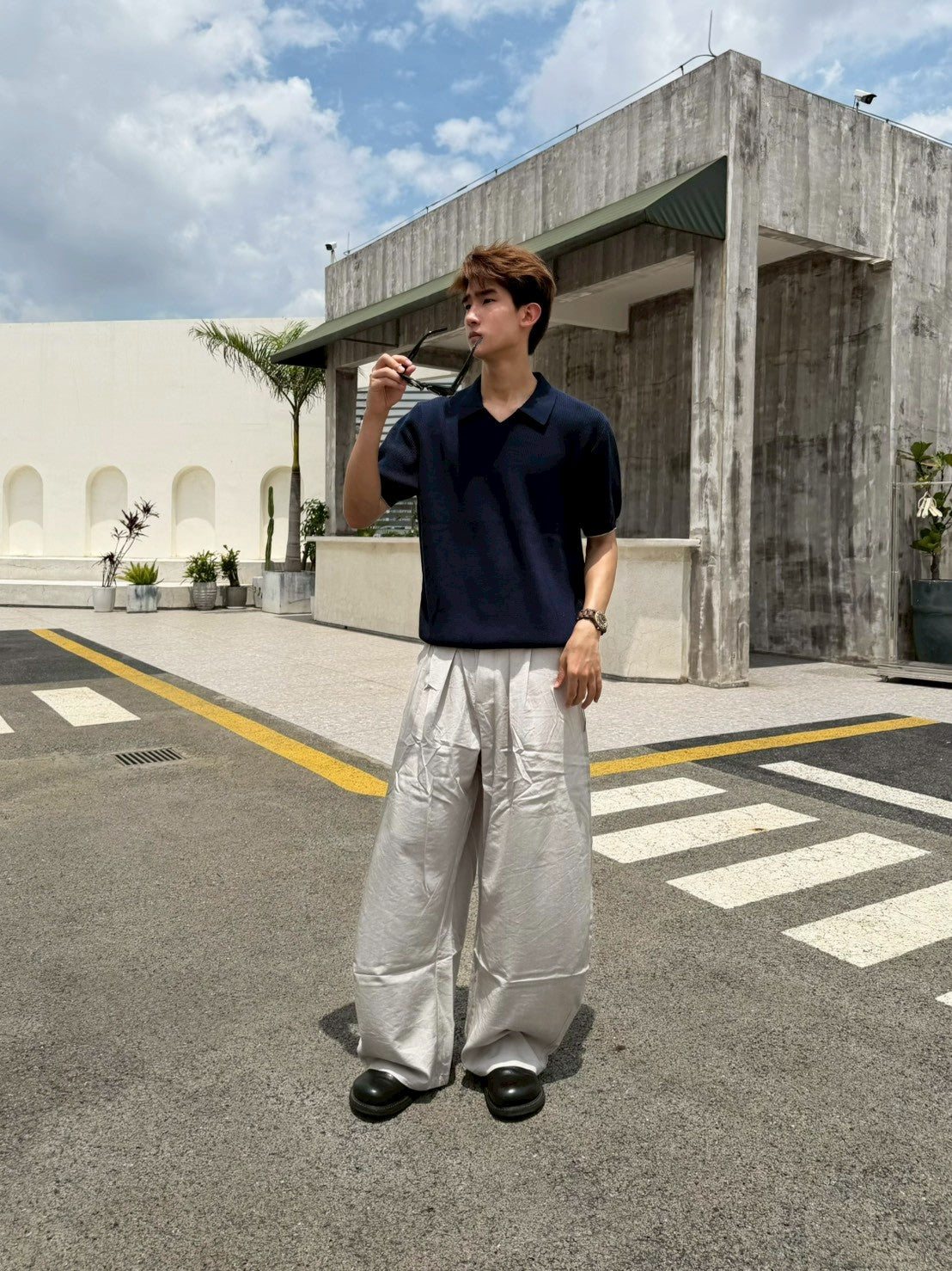 重磅老錢針織POLO