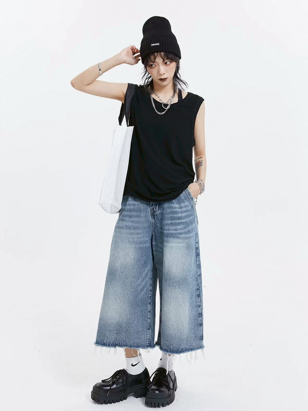 高級羅紋內搭背心