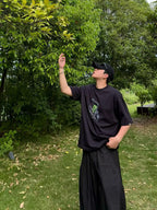 重磅鑽閃魔抓短袖上衣
