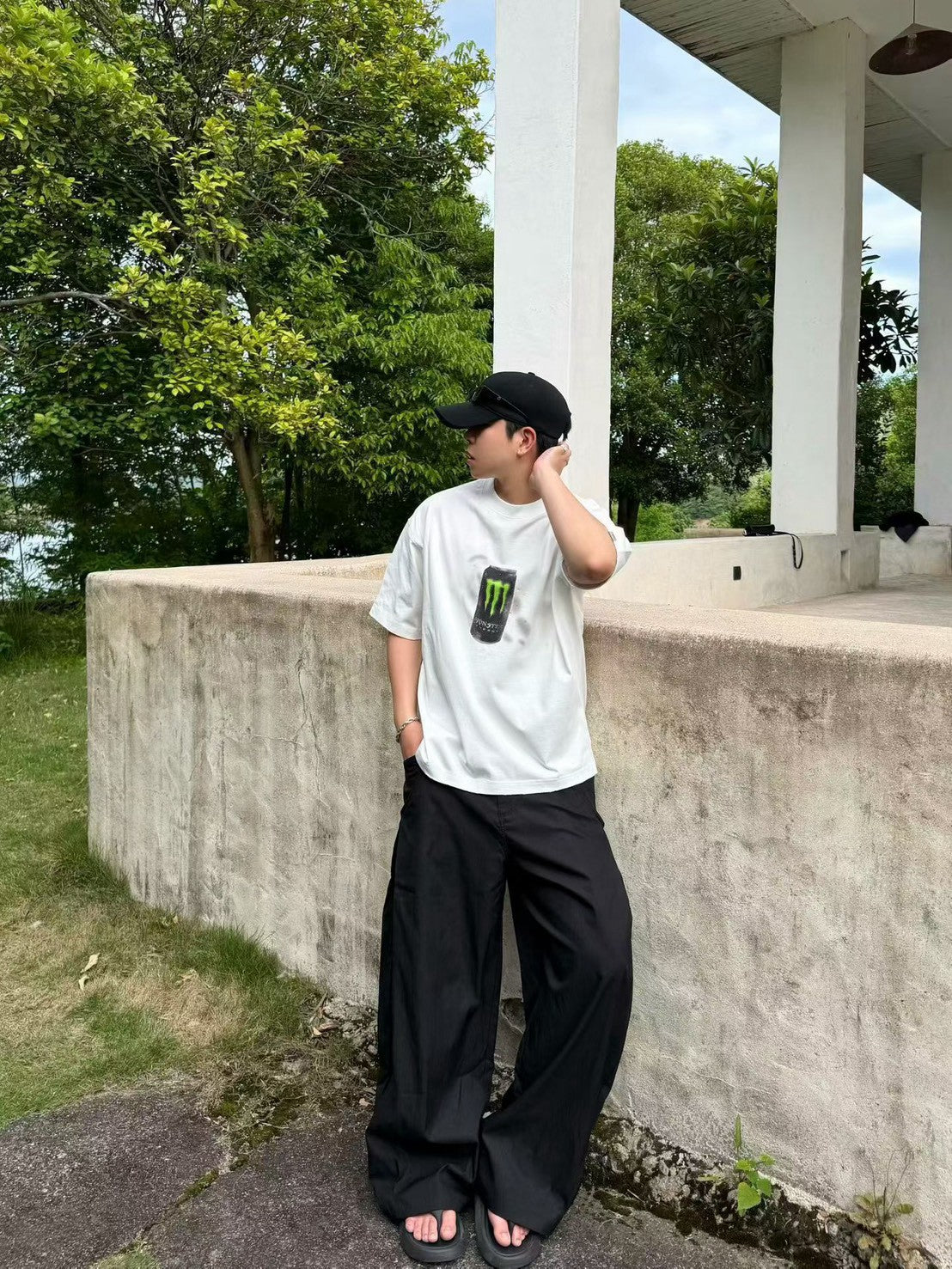 重磅鑽閃魔抓短袖上衣