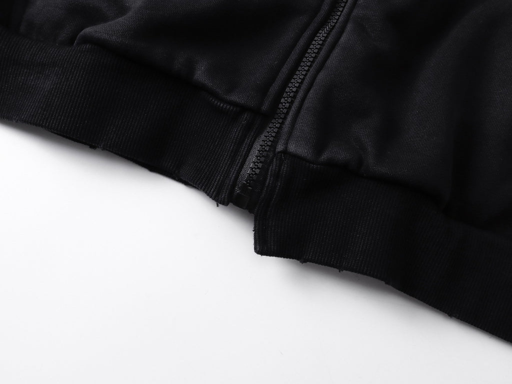 MUSTNEVE 斑駁渲染水洗連帽外套