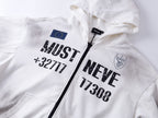 MUSTNEVE 斑駁渲染水洗連帽外套