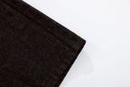 極簡刺繡線條老錢微喇牛仔褲