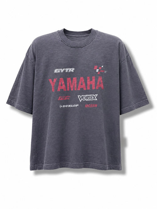 BOXY水洗YAMAHA賽車短袖上衣