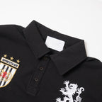 刺繡爬獅馬盾POLO杉