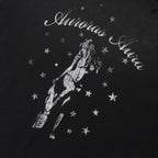 水洗滿星女郎破壞短袖上衣
