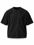 【ALIFE MADE】涼感BOXY吸濕排汗 肩雙層裁片短T